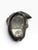 A beautiful vintage hand-cast Mexican pewter decorative platter and serving dish shaped like a swimming koi or carp fish....