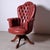 Vintage Chesterfield-Style Swivel Office Chair, 1960s For Sale - Image 13 of 18