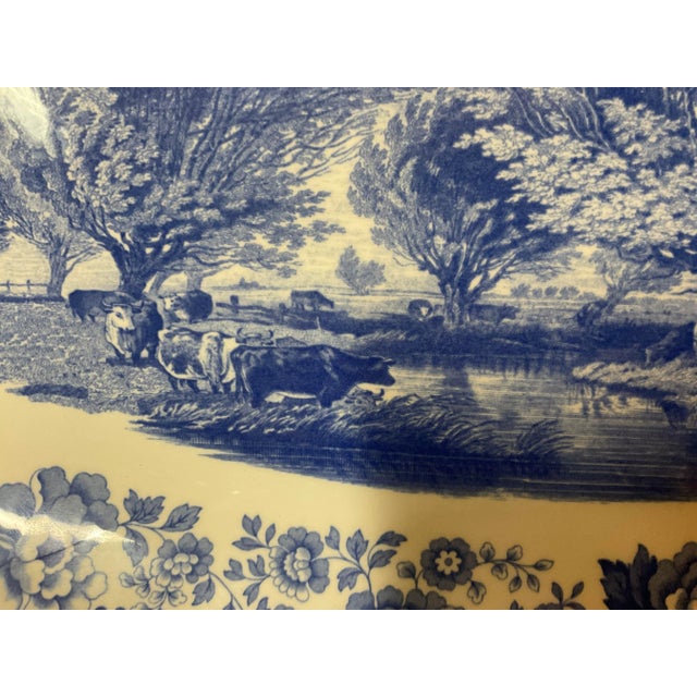 Spode Large Spode Fish Platter 24” Spode Signature Collection For Sale - Image 4 of 6