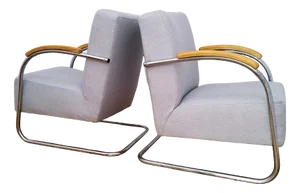 Set of Vintage Fn 21 Armchairs from Mücke Melder, 1930s