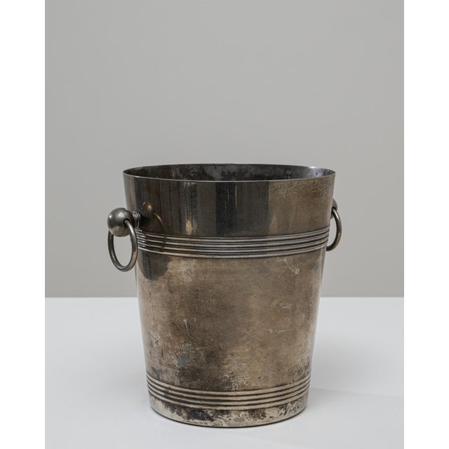 20th Century French Silver Plated Champagne Bucket For Sale In Greensboro - Image 6 of 18