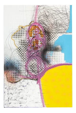 Detlef Hagenbäumer, Was Geht?, Oil, Acrylic & Spray Paint on Canvas
