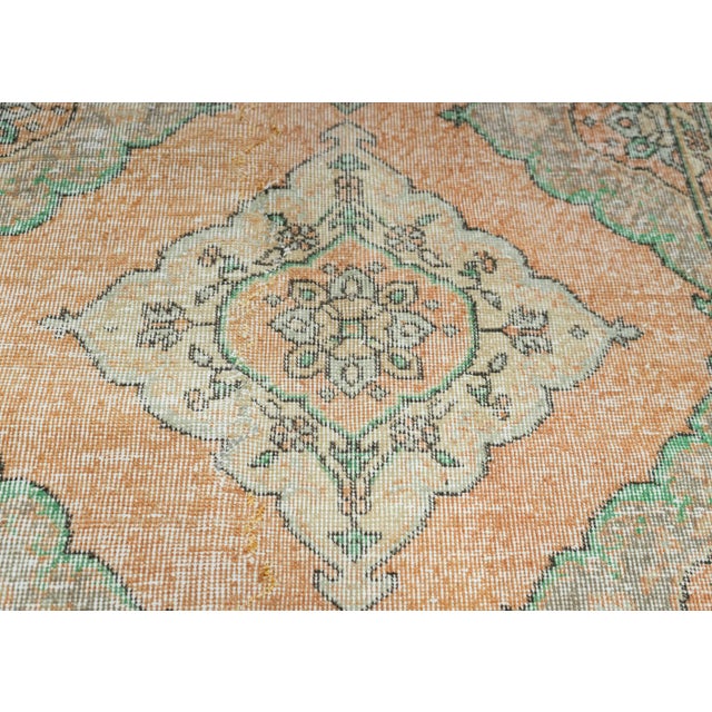 Turkish Vintage Rug 4'9" x 12'1" #21400 For Sale - Image 4 of 8