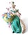 Mid Century Modern Ceramic Kaye Of Hollywood Figurine, c1950s. Some chips to flowers and rough edges. Measures 10.5" high