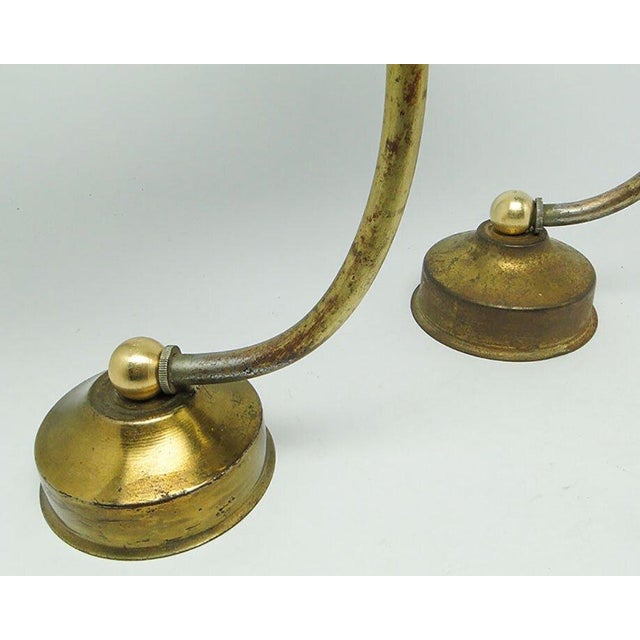 1950s Art Deco Sconces, Poland, 1950s, Set of 2 For Sale - Image 5 of 7