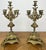 French Style Five-Arm Candleholders in Brass, Set of 2 For Sale - Image 3 of 18