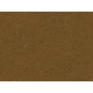 Greta Right-Facing Sectional, Camel Velvet Swatch For Sale