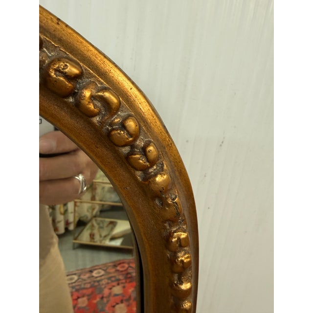 Gold Anthropologie Gleaming Primrose Wall Mirror For Sale - Image 8 of 12