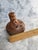 Wood Handcrafted Wooden Pod Vase With Natural Textured Design For Sale - Image 7 of 9