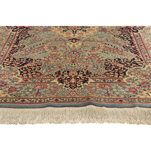 Antique Persian Kerman Rug, 4'7 X 6'7 For Sale - Image 4 of 10