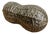 Vintage Silver Plated Peanut Shaped Trinket Box For Sale