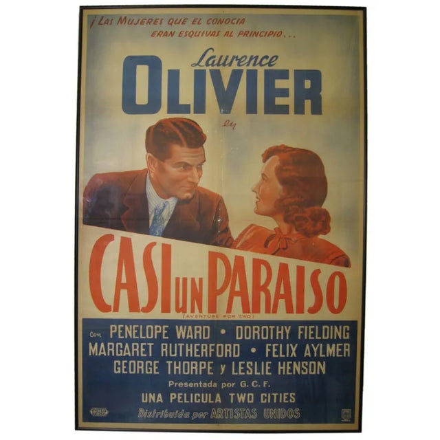 Original Spanish Movie Poster For Sale