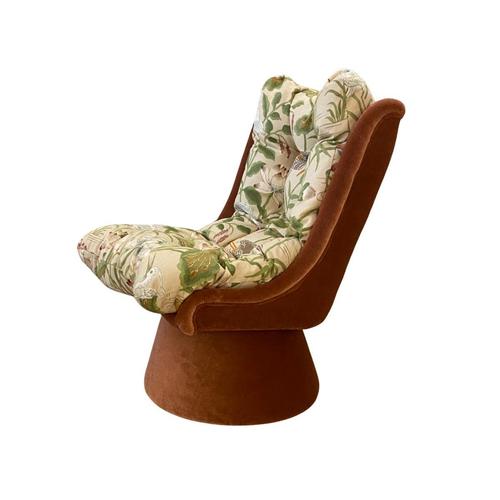 Gigi armchair in solid beech, particle board and hr foam by popus editions. Dimensions: w 60 x d 75 x h 83 cm. Materials:...