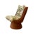 Gigi armchair in solid beech, particle board and hr foam by popus editions. Dimensions: w 60 x d 75 x h 83 cm. Materials:...