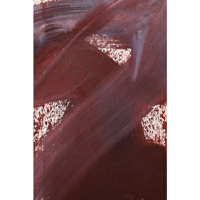 "I've Been Fast for So Long, I Don't Know Who I Am Anymore" Large Gestural Abstract Acrylic Painting by Simon Findlay For Sale - Image 12 of 12