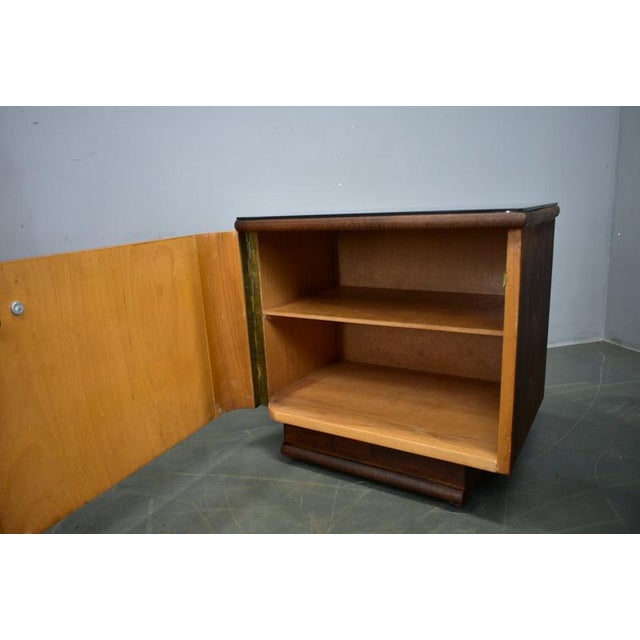 Art Deco Bedside Tables, Czechoslovakia, 1932, Set of 2 For Sale - Image 9 of 18