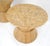 Pair of Sheaf of Wheat 26" Round Side End Table Stands Pedestals MINT For Sale - Image 15 of 17
