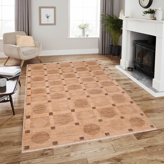 Transform your home's interior with a stunning hand-knotted Gabbeh rug. These rugs are meticulously crafted with bold...