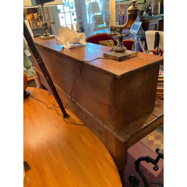 Brown Antique French Country Desk For Sale - Image 8 of 10