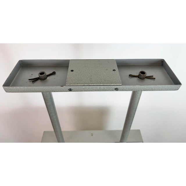 1980s Large Industrial Double-Sided Factory Clock from Pragotron, 1970s For Sale - Image 5 of 18