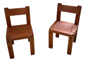 S11 Chairs by Pierre Chapo, 1960s, Set of 2