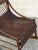Antique Victorian Wicker and Rattan Wooden Small Rocking Chair Rocker For Sale - Image 4 of 12