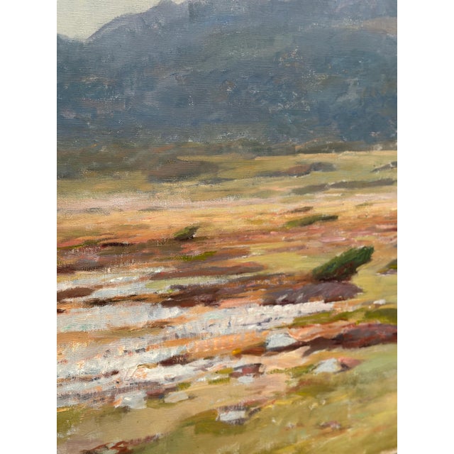 Gunnar Wallentin, Landscape, 1960s, Oil on Canvas, Framed For Sale - Image 9 of 18