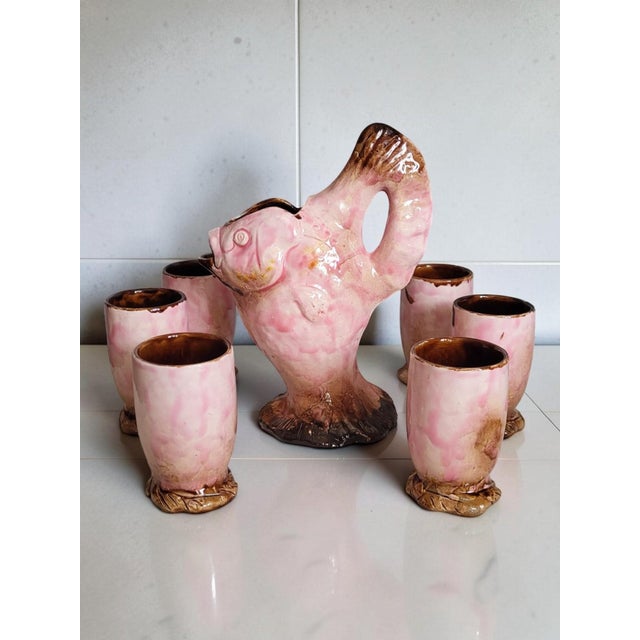 Vintage Drinks Set, 1950s, Set of 7 For Sale - Image 12 of 12