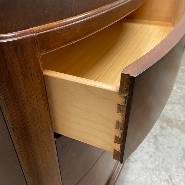 Thomasville Humphrey Bogart Collection Three Drawer Side Table Chairish