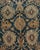 Navy Blue Doris Leslie Blau Vintage Striped White And Navy Blue Hand-Knotted Wool Rug For Sale - Image 8 of 14