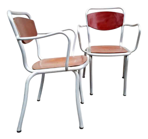 Mid-Century B 236 Chairs by Gastone Rinaldi for Rima, 1951, Set of 2