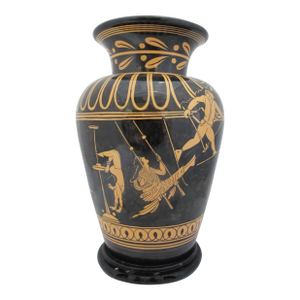 Connie Kiener Contemporary Greek Roman Style Stamnos Pacific Nw Pottery Vase