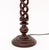Jacobean Style Mahogany Barley Twist Lamps, 2 For Sale In New York - Image 6 of 7