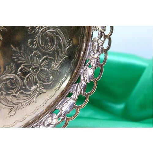 Silver Ticket Booth with Grating and Floral Reliefs, in Very Good conditions. Designed before 1890 This piece has an...