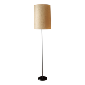 Classic Mid Century Modern Black Metal Floor Lamp