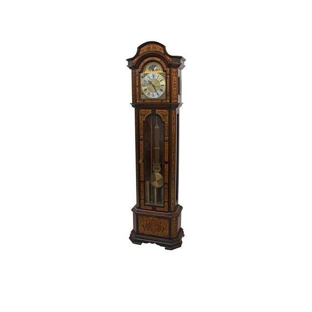 Black Vintage Pendulum Clock, 1983 For Sale - Image 8 of 12