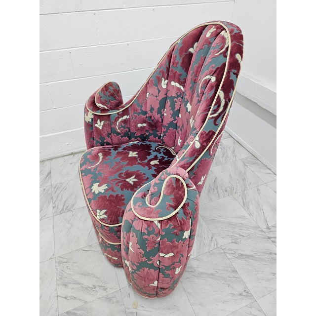 The Queens Chair Attributed to Pace Collection Company For Sale - Image 13 of 18