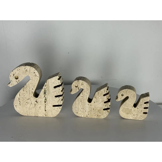 Swans by Enzo Mari for F.lli Mannelli, 1970s, Set of 3 For Sale - Image 4 of 12