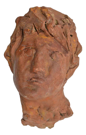 Sirio Pellegrini, Portrait Sculpture, 1960s, Terracotta