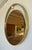 Mid-Century Modern Italian Brass and Smoked Glass Mirror, 1970s For Sale - Image 3 of 15