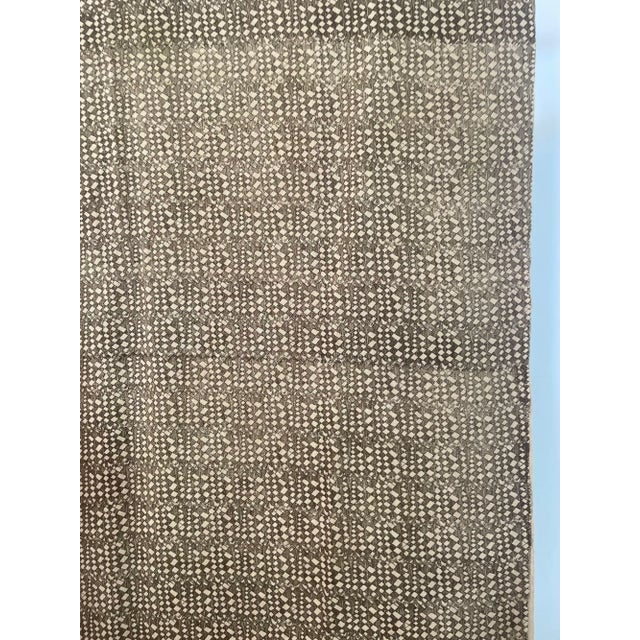 African Batik Cloth Natural Hand-Woven Hand-Printed Cotton Fabric Ghana 10 Yards For Sale In Palm Springs - Image 6 of 10