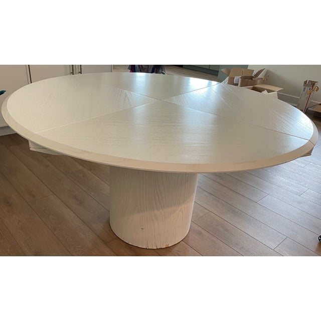 Wood 1980s Quadrondo Dining Table by Erwin Nagel for Rosenthal For Sale - Image 7 of 12