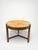 Mid-Century Modern Round Walnut Drum Table in the style of Dunbar, 1950 For Sale - Image 10 of 10