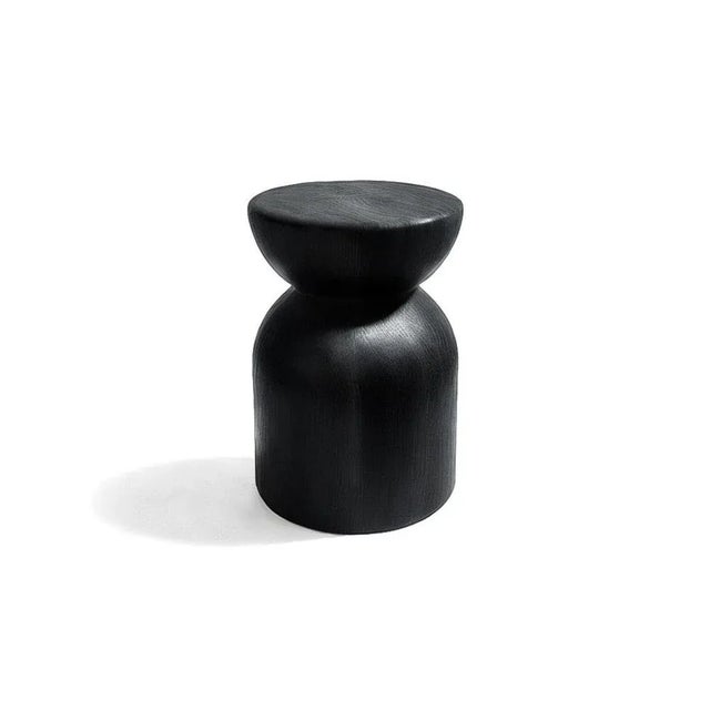 Contemporary Collision Stool in Dark Beech Wood by Moanne For Sale - Image 3 of 3