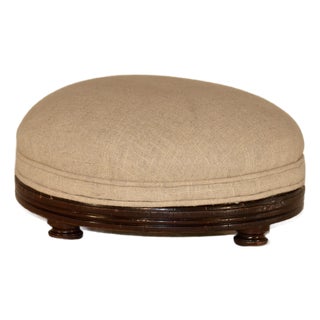Early 19th Century English Mahogany Footstool For Sale