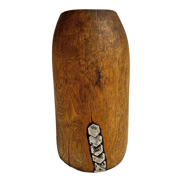 Tutsi Wooden Vintage Jar For Sale