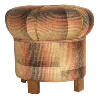 Vintage Art Deco Pouf, 1930s For Sale