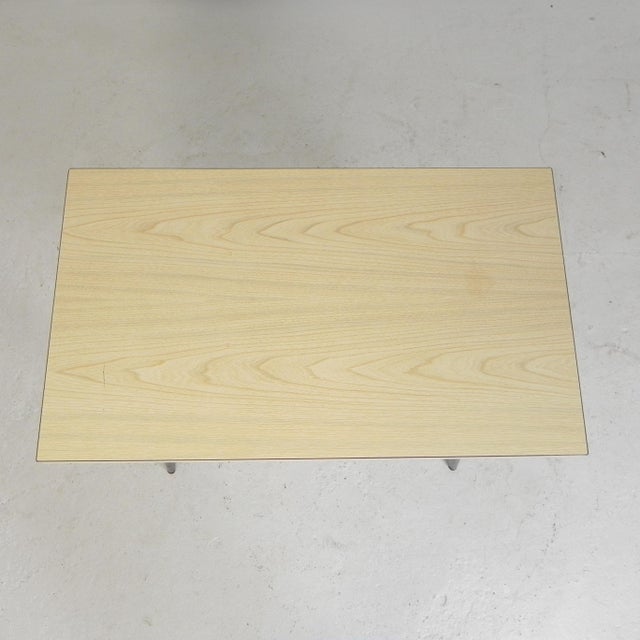 Model Tolix T55 Bistro Table with Formica Top from Henri Julien, 1950s For Sale - Image 11 of 18