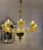 Amber and Emerald Chandelier with Twelve Arms in Hand Blown Glass, 1970s, Set of 2 For Sale - Image 3 of 14