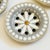 Metal Mid 20th Century Mid Century Modern Mosaic Flower Coasters - Set of 4 For Sale - Image 7 of 10